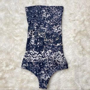 Mikoh Antigua Macrame One Piece Swimsuit
